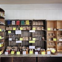 Local produce at Dzomsa in Leh