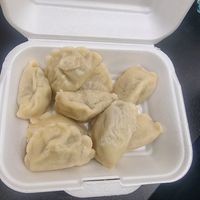 Full portion (available as half as well) lentil and carrot. No toppings. To takeaway at Przystanek Pierogarnia - Szewska in Krakow