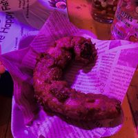 Deep Fried Haggis   at Happy Fish at The Dog House in Edinburgh