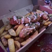   at Happy Fish at The Dog House in Edinburgh