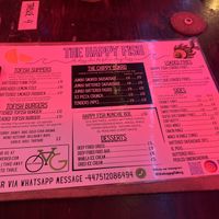   at Happy Fish at The Dog House in Edinburgh