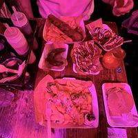 Everything we ate   at Happy Fish at The Dog House in Edinburgh