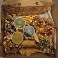  at Happy Fish at The Dog House in Edinburgh