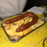 Sausage   at Happy Fish at The Dog House in Edinburgh