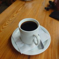 Filter coffee at Cafe Campestre in Ometepe