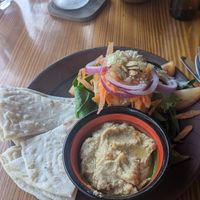 Hummus at Cafe Campestre in Ometepe