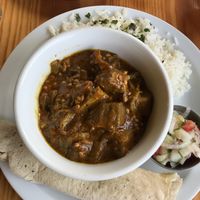 Bhindi bhajee  at Cafe Campestre in Ometepe