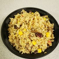 Delicious Steak Mexican bowl at GUD GIRL GONE BAD Caribbean Restaurant & Lounge in Lauderhill