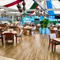 Garden room at Pranzo Eatery in Dubai