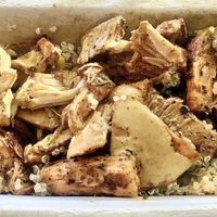 Pastor jackfruit with herbed quinoa  at Wandr in Dubai