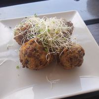 Bolas veganas at Surfer Bar in El Port De La Selva