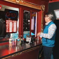 outdoor ordering counter   at Tako Cheena by Pom Pom in Orlando