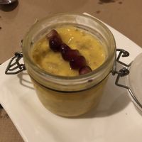 Postre de mango y chia at Sesamo in Barcelona