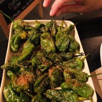 Spanish style shishito peppers! 🙌 at Sesamo in Barcelona