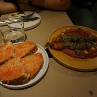 Vegan food menu 3 at Sesamo in Barcelona