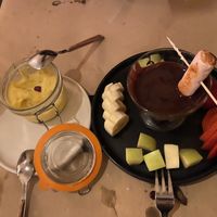 Dessert  at Sesamo in Barcelona