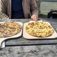 Flammkuchen at Kaffeeklappe Oderbrück & Skiverleih in Andreasberg
