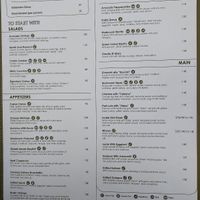 Dinner menu of Ládi at Ládi in Crete