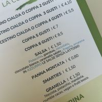   at Gelateria Pingu in Trento