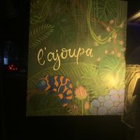 Straßenschild  at l'Ajoupa in Mahebourg