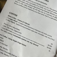   at Blacklist Coffee Roasters in Canggu