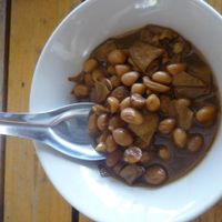 cinnamom soup  at Hong Sun - Raum Boon in Phuket