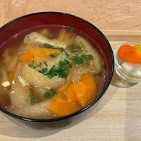 Vegan udon a la carte at salon migknot in Osaka