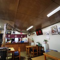 Inside, with the kitchen at Azumaya station store - 東家駅前店 in Hokkaido