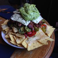 Vegan Nachos  at The Auld Hoose in Edinburgh
