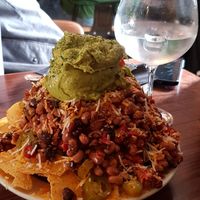 Vegan nachos 😋 at The Auld Hoose in Edinburgh