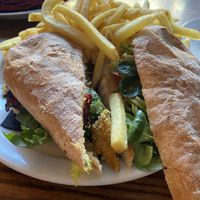 Panko tofu sandwich   at The Auld Hoose in Edinburgh