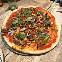 Vegan pizzaa  at Bresca Coimbra in Coimbra