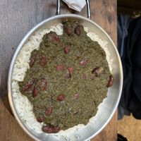 riso con spinaci e faglioli   at Patog in North West London