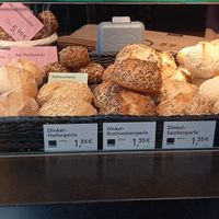 vegan rolls at  Back Bord Bio Bäckerei in Ratingen