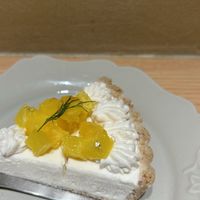 Pineapple tartt  at Naki - vegan sweets in Osaka