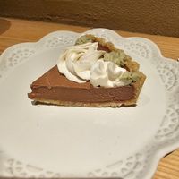 Chocolate cake at Naki - vegan sweets in Osaka