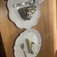 Chocolate cake and Mango tartt  at Naki - vegan sweets in Osaka