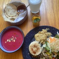 Lunch special   at La Jícara Librespacio Cultural in Oaxaca