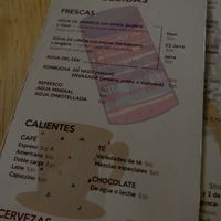 Drinks at La Jícara Librespacio Cultural in Oaxaca