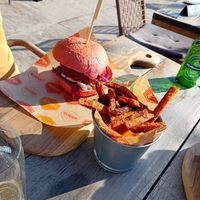 Sweet potato fries at Suiderstrand in The Hague