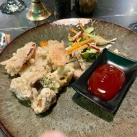 Veg tempura at Dé Buddha in Johnstone