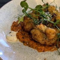 Harissa roast cauliflower at Artisan Ribble Valley in Clitheroe