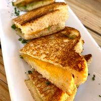 Old town grilled cheese (SO good) at Seabirds Kitchen - The LAB in Costa Mesa