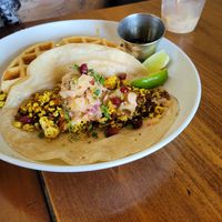 Brunch taco at Seabirds Kitchen - The LAB in Costa Mesa