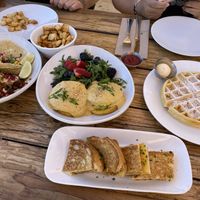 Brunch plus grilled cheese  at Seabirds Kitchen - The LAB in Costa Mesa