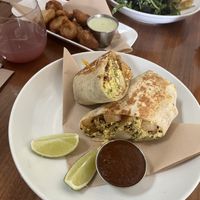 Breakfast burrito   at Seabirds Kitchen - The LAB in Costa Mesa