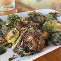 Brussel sprout appetizer  at Seabirds Kitchen - The LAB in Costa Mesa
