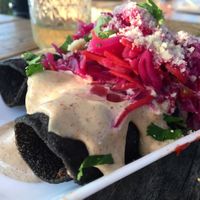 Purple Taquitos at Seabirds Kitchen - The LAB in Costa Mesa