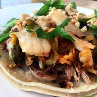 Kimchi Tacos at Seabirds Kitchen - The LAB in Costa Mesa