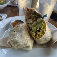Breakfast burrito  at Seabirds Kitchen - The LAB in Costa Mesa